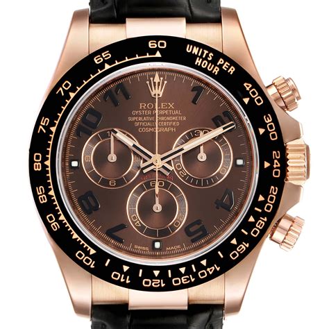 rolex rose gold watch men's.